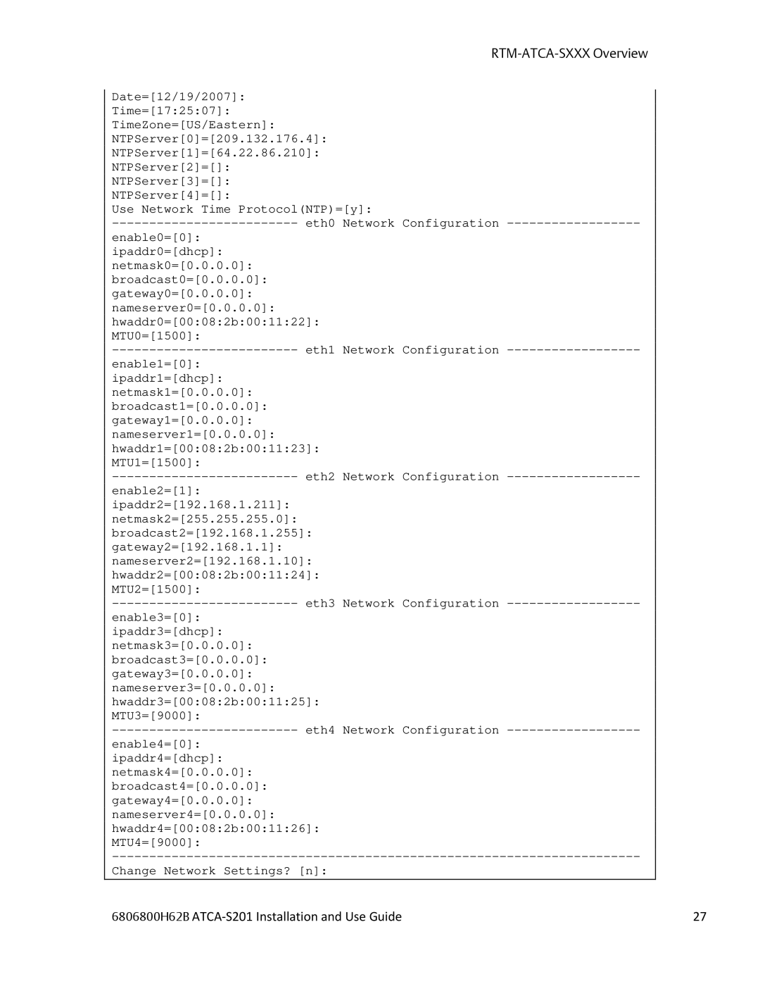 Emerson ATCA-S201 manual 6806800H62B ATCA‐S201 Installation and Use Guide 