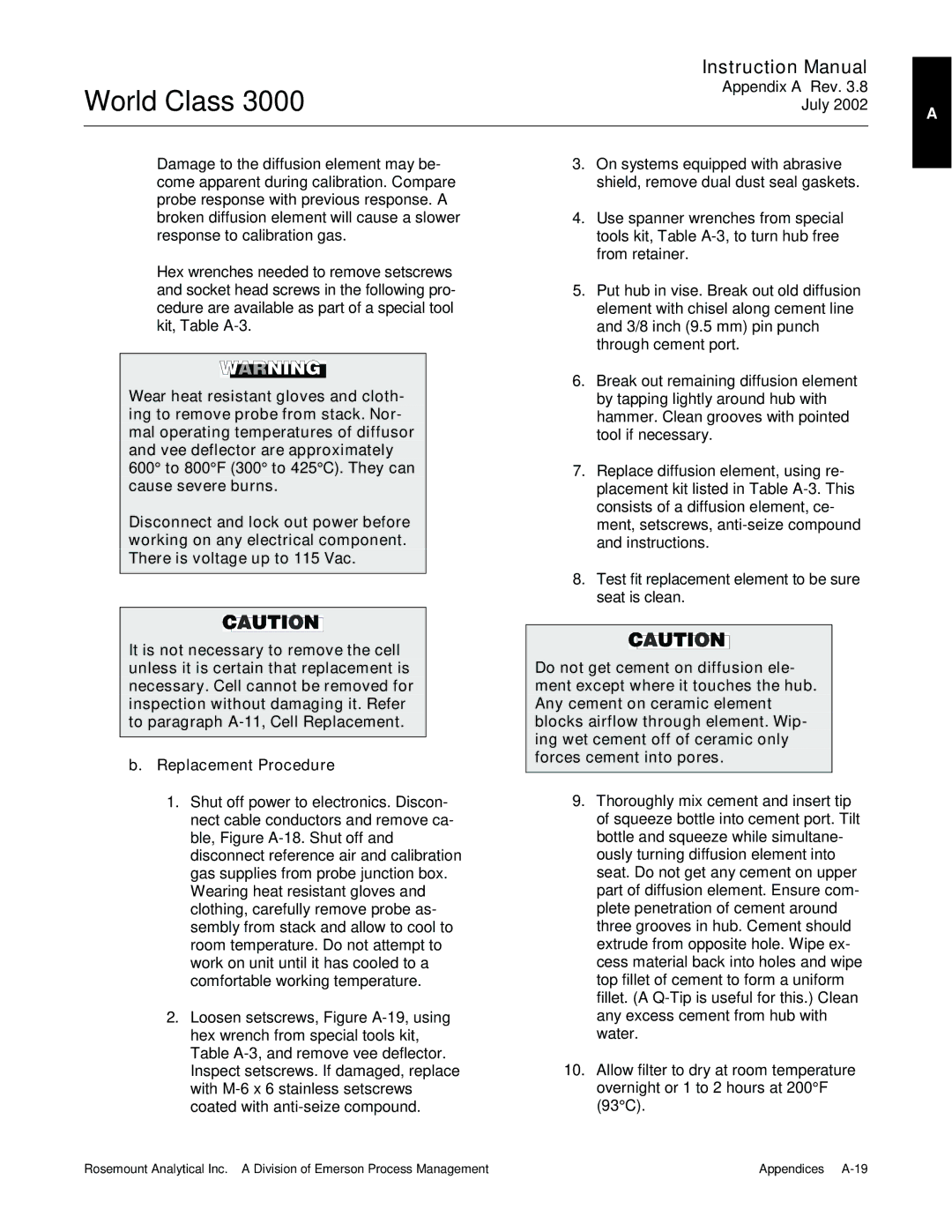 Emerson B-106-300NH instruction manual World Class 