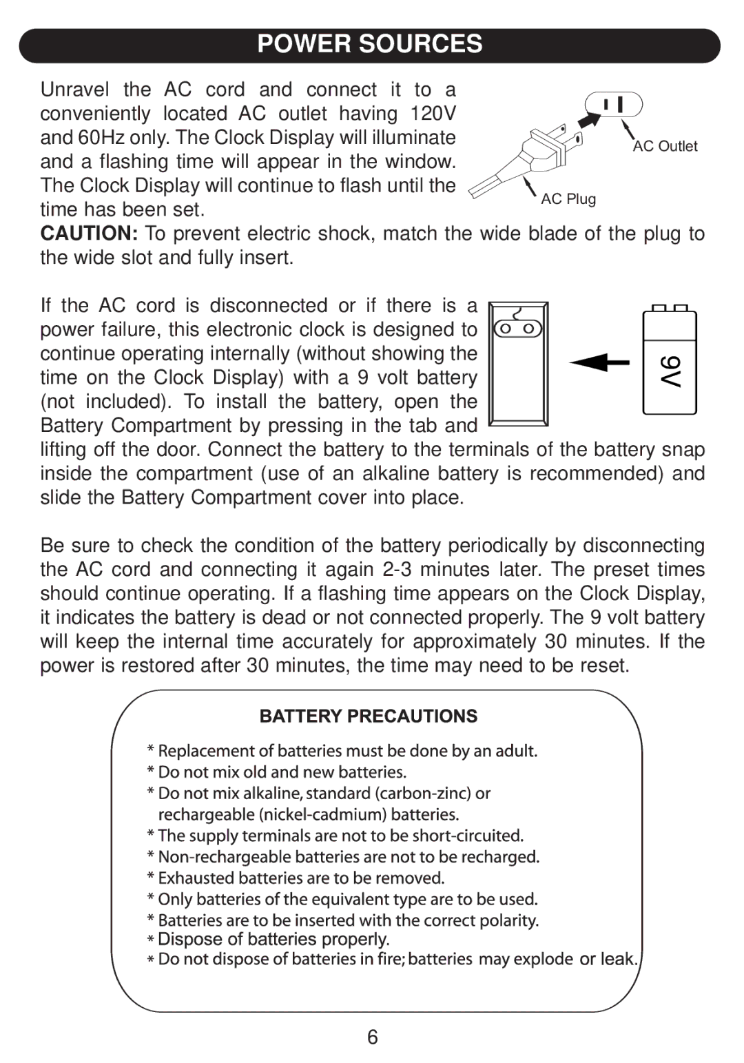 Emerson BAR805 owner manual Continue operating internally without showing 