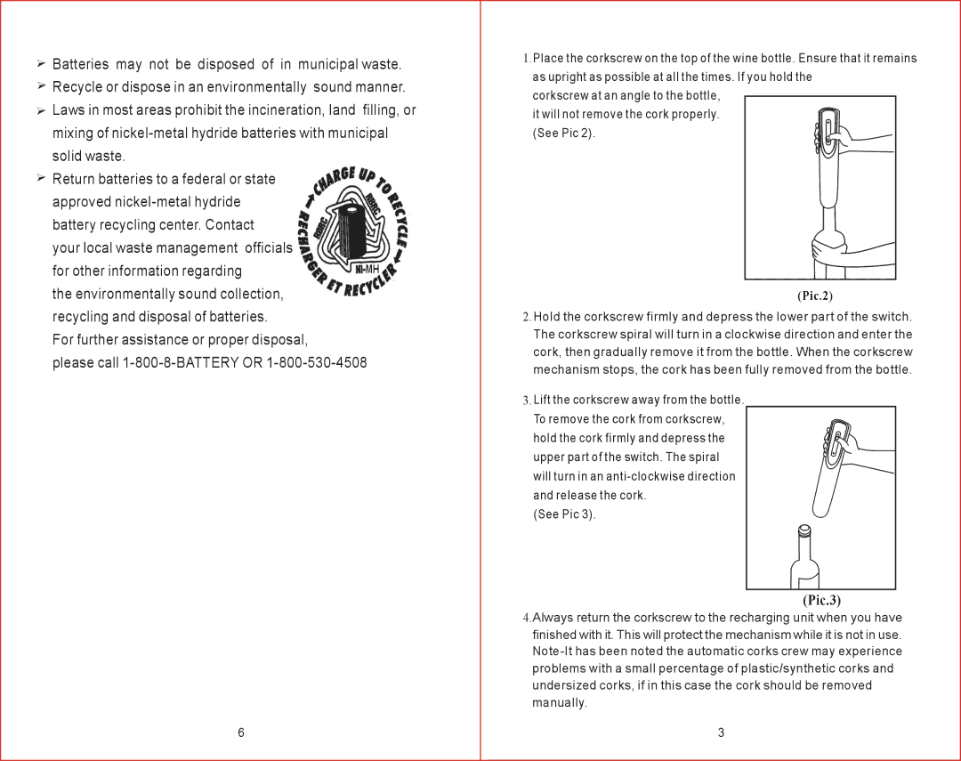 Emerson BO61 manual 