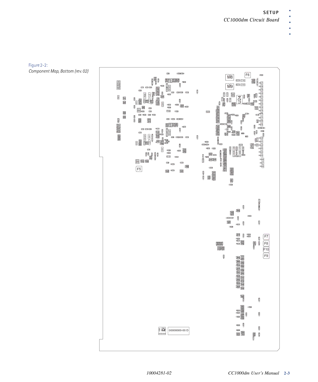 Emerson CC1000DM user manual CC1000dm Circuit Board 