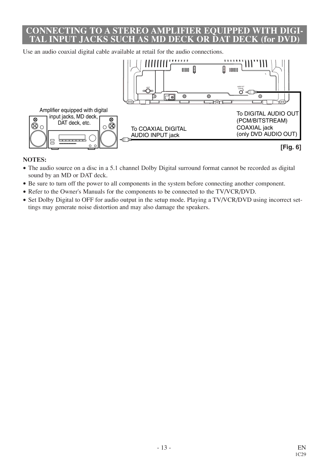 Emerson CETD204 owner manual Pcm/Bitstream 