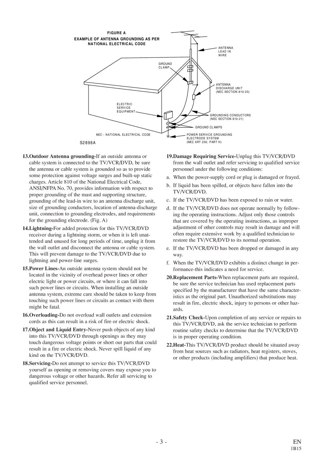 Emerson CETD204 owner manual S2 8 9 8 a 