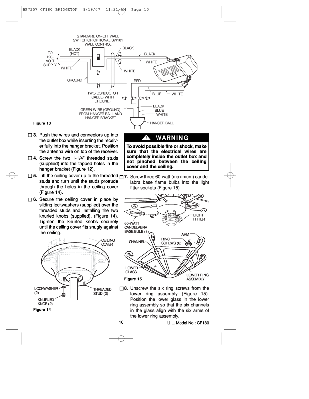 Emerson CF180AP00 owner manual 
