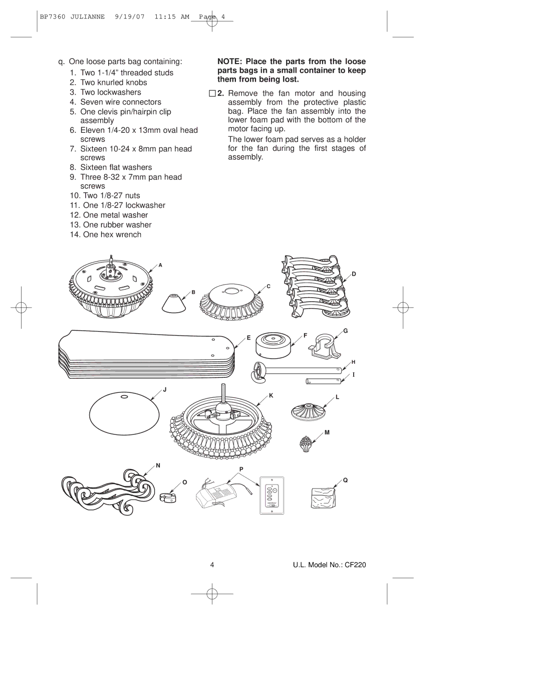 Emerson CF220GLZ00, CF220GBZ00, CF220AGW00 owner manual Emerson 