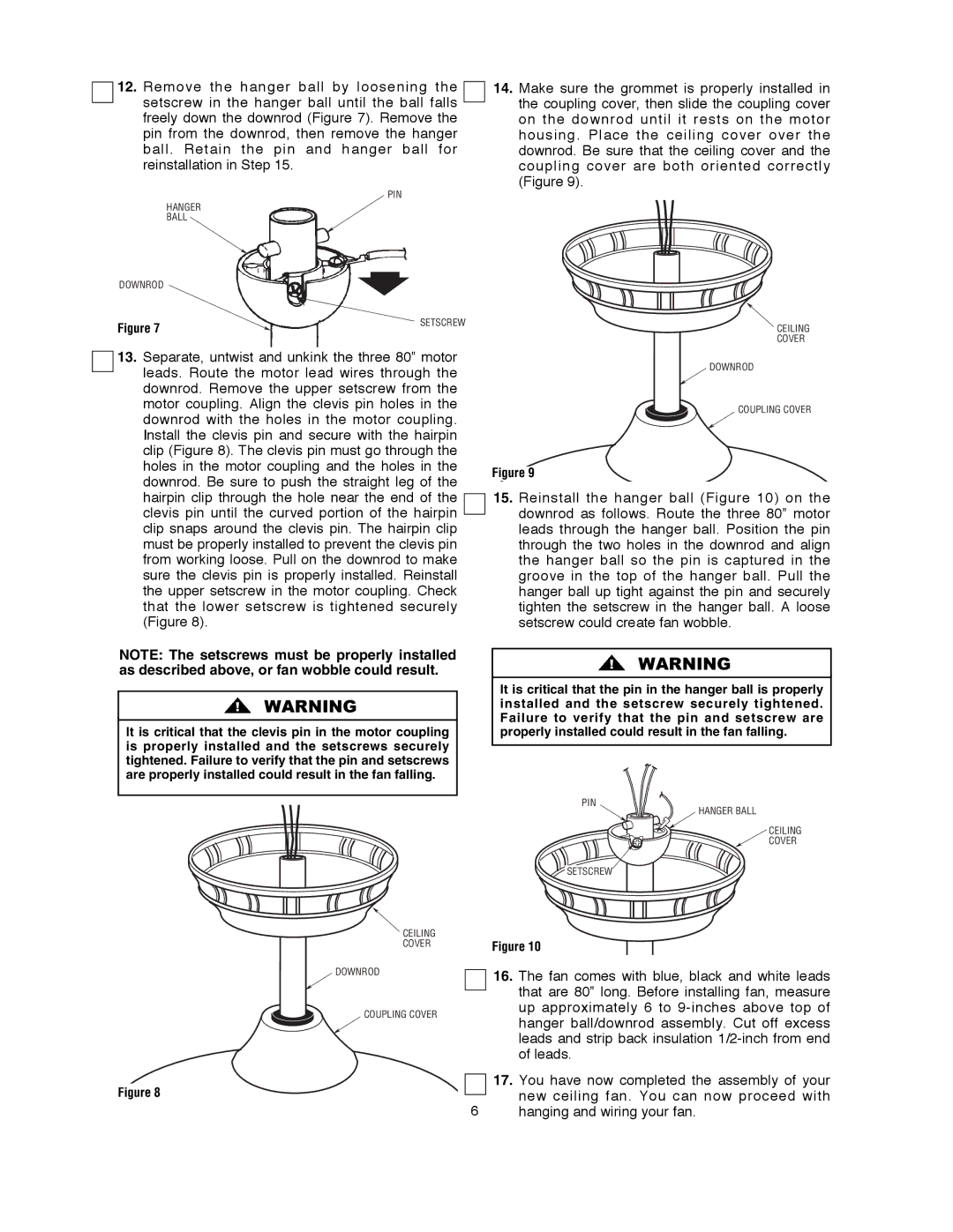 Emerson CF552AW00, CF552GES00, CF552ORB00, CF552GBZ00, CF552WB00 owner manual Pin 