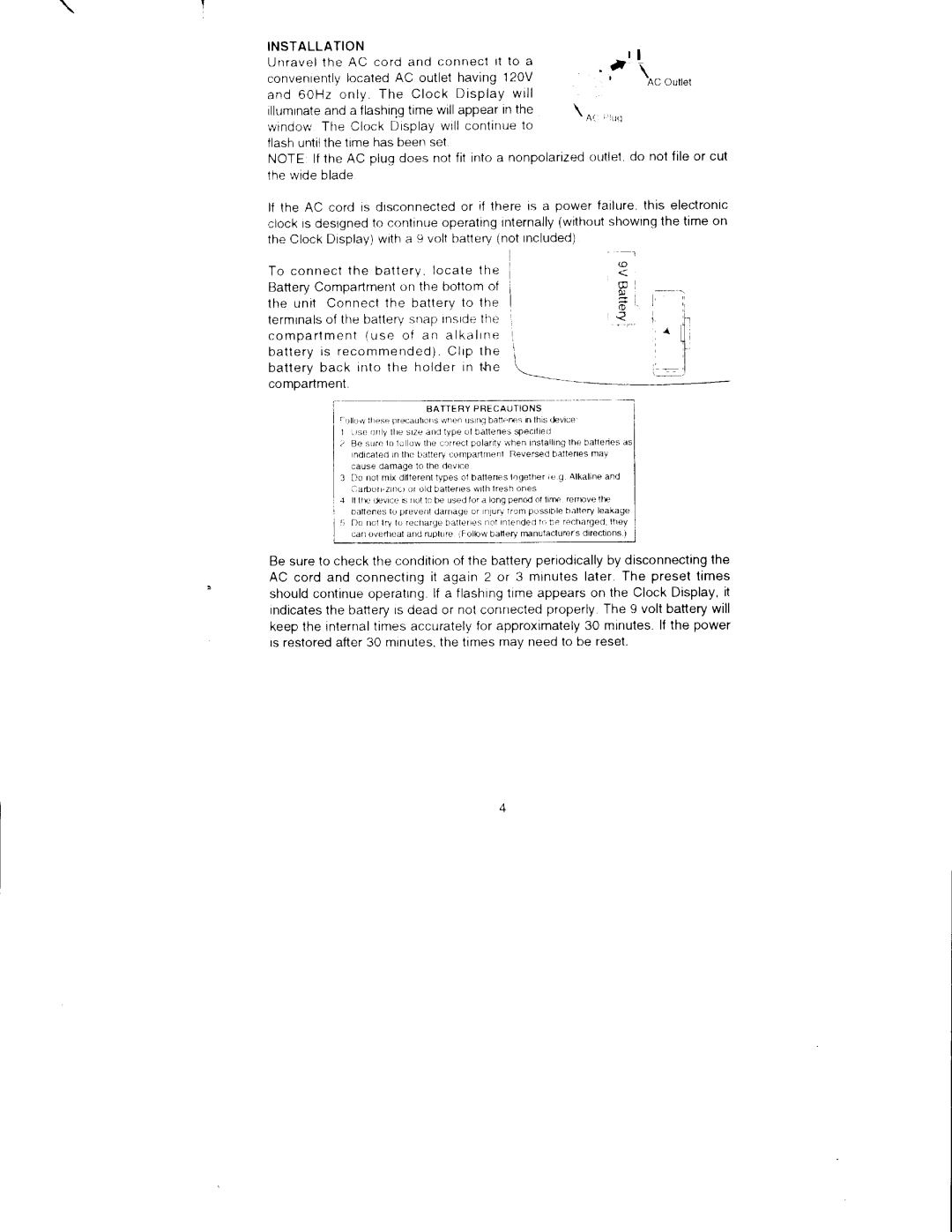 Emerson CK5027 manual Installation 