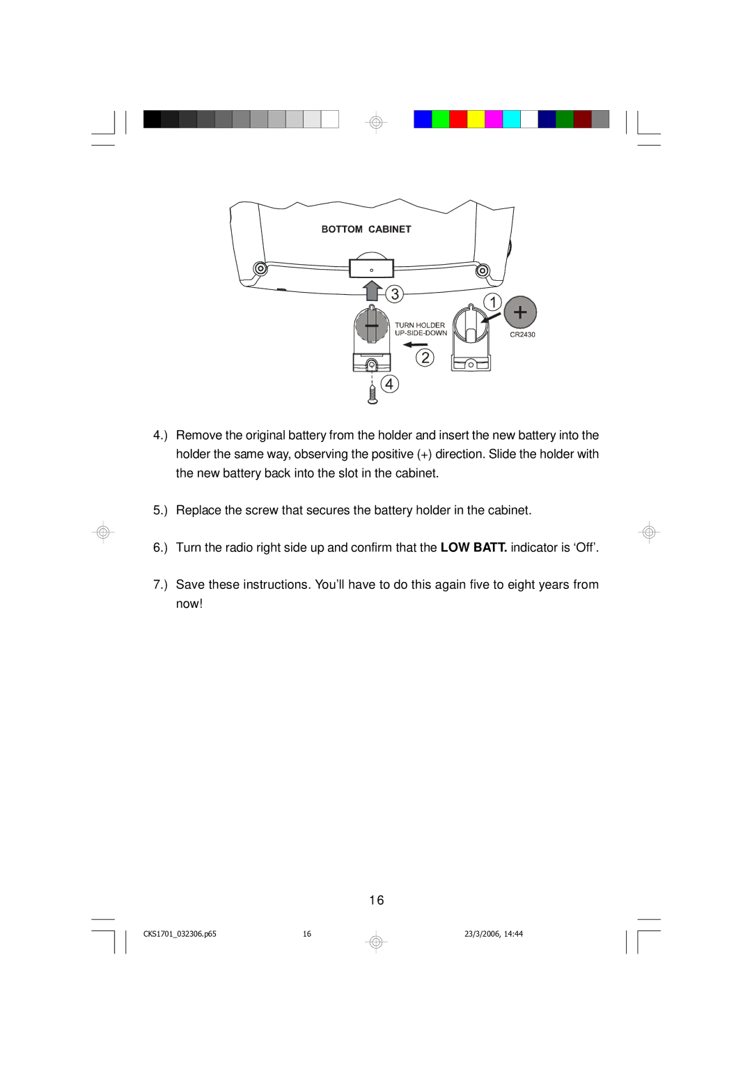 Emerson owner manual CKS1701032306.p65 23/3/2006 