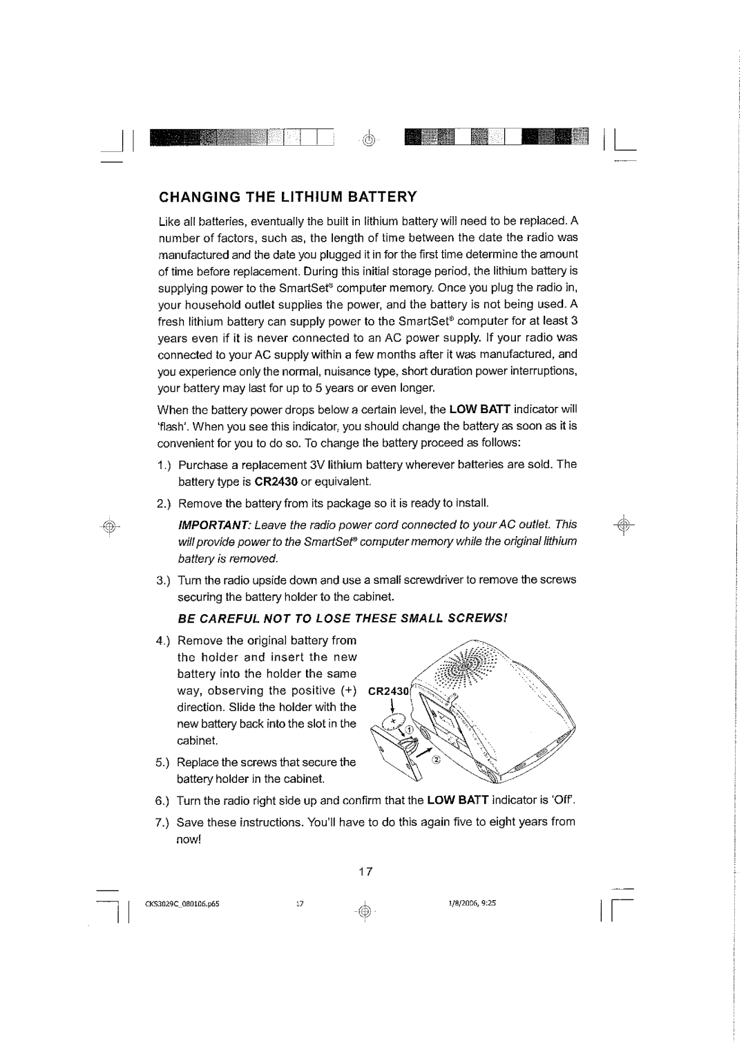 Emerson CKS3029C manual 