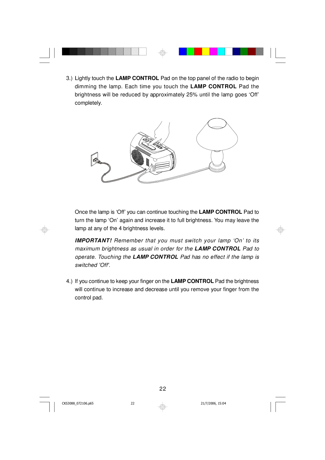 Emerson owner manual CKS3088072106.p65 21/7/2006 