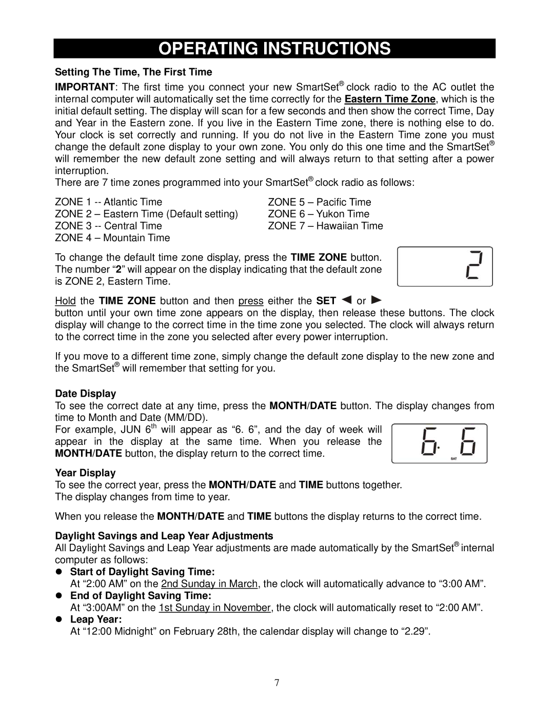 Emerson CKS9005BK owner manual Operating Instructions 