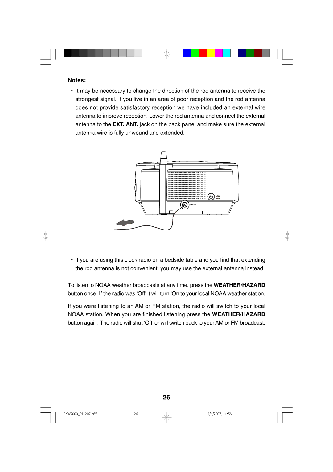 Emerson owner manual CKW2000041207.p65 12/4/2007 