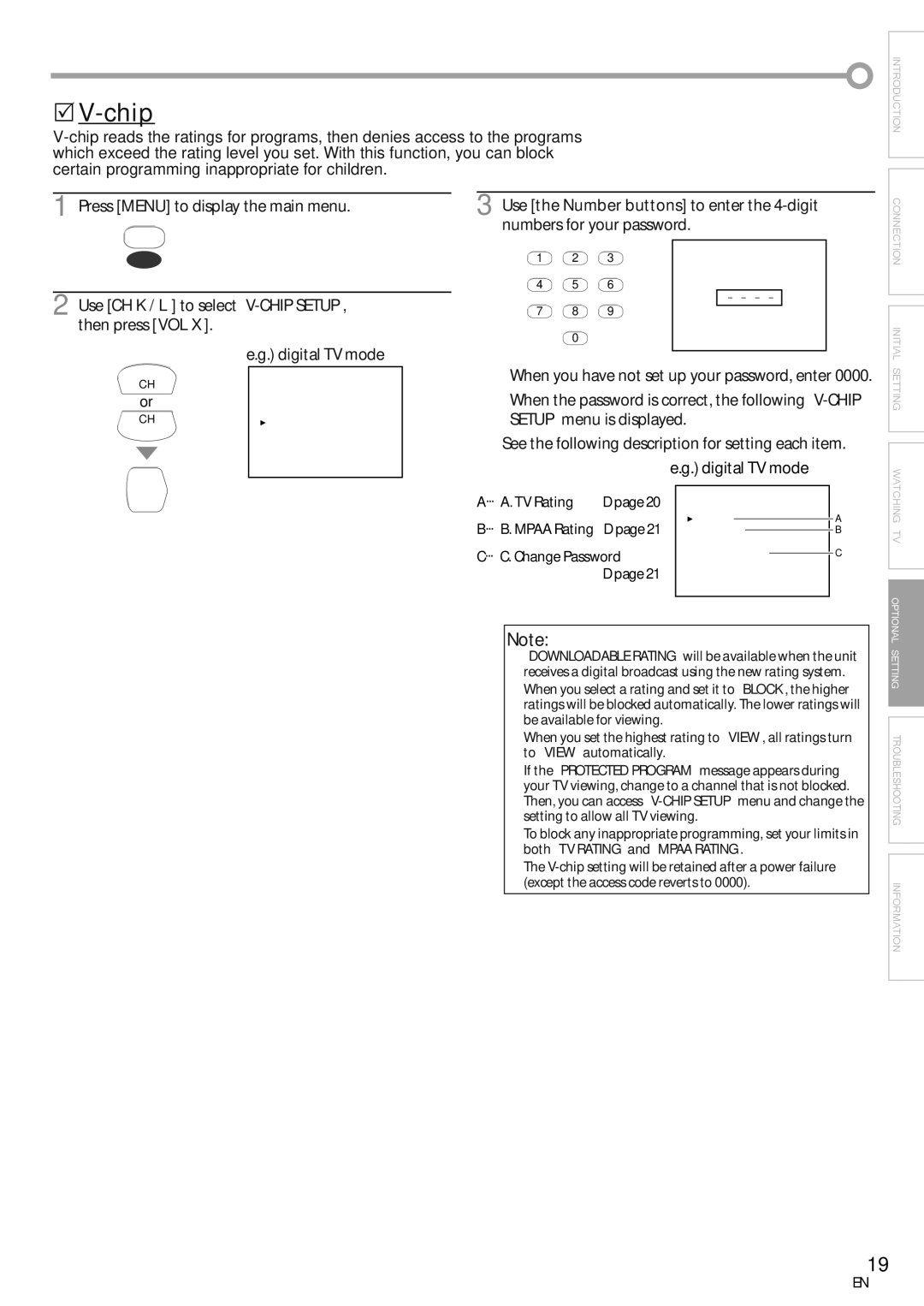 Emerson CR202EM8 owner manual Chip, Dpage 