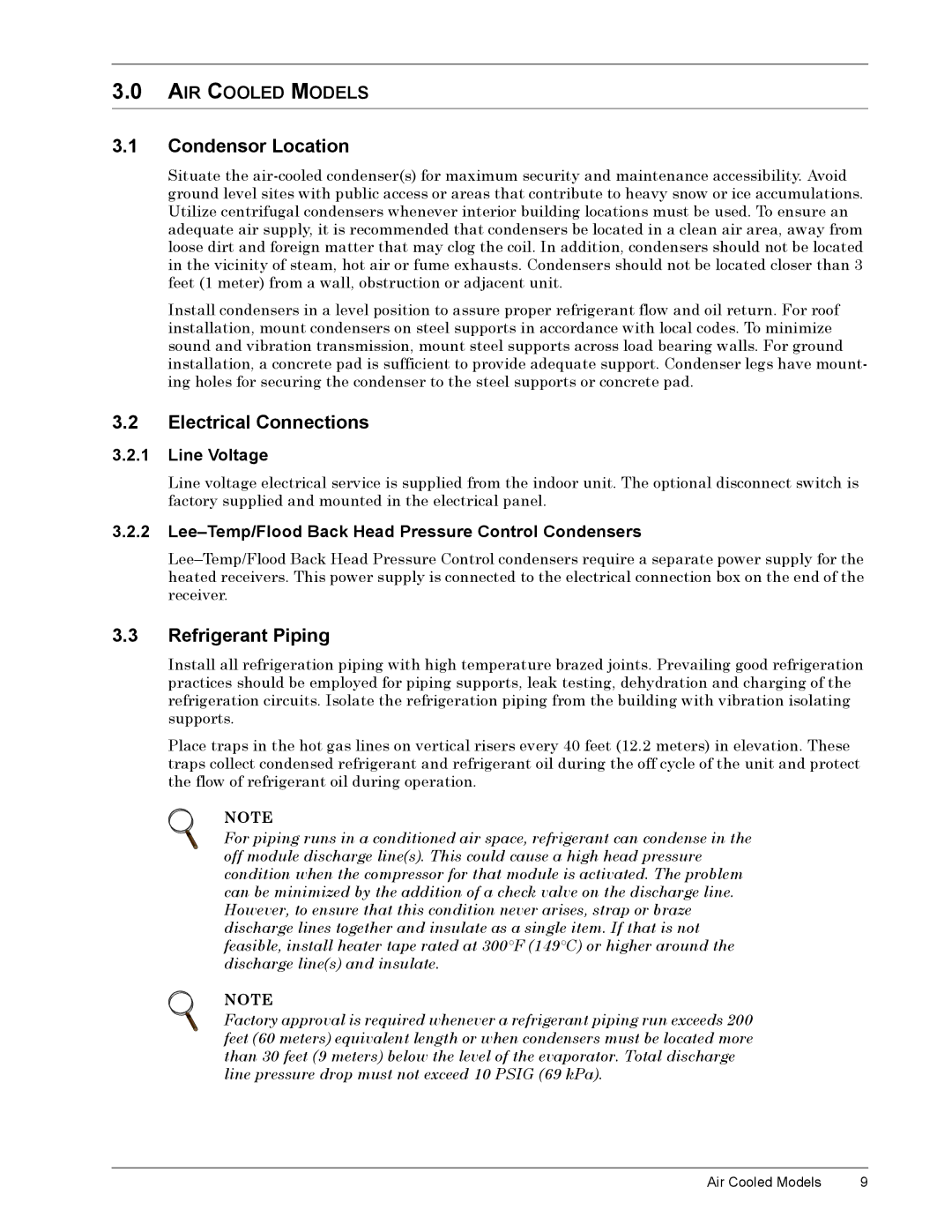 Emerson CSU 3000 installation manual Êïì &RQGHQVRUý/RFDWLRQ, Êïë OHFWULFDOý&RQQHFWLRQV, Êïê 5HIULJHUDQWý3LSLQJ 