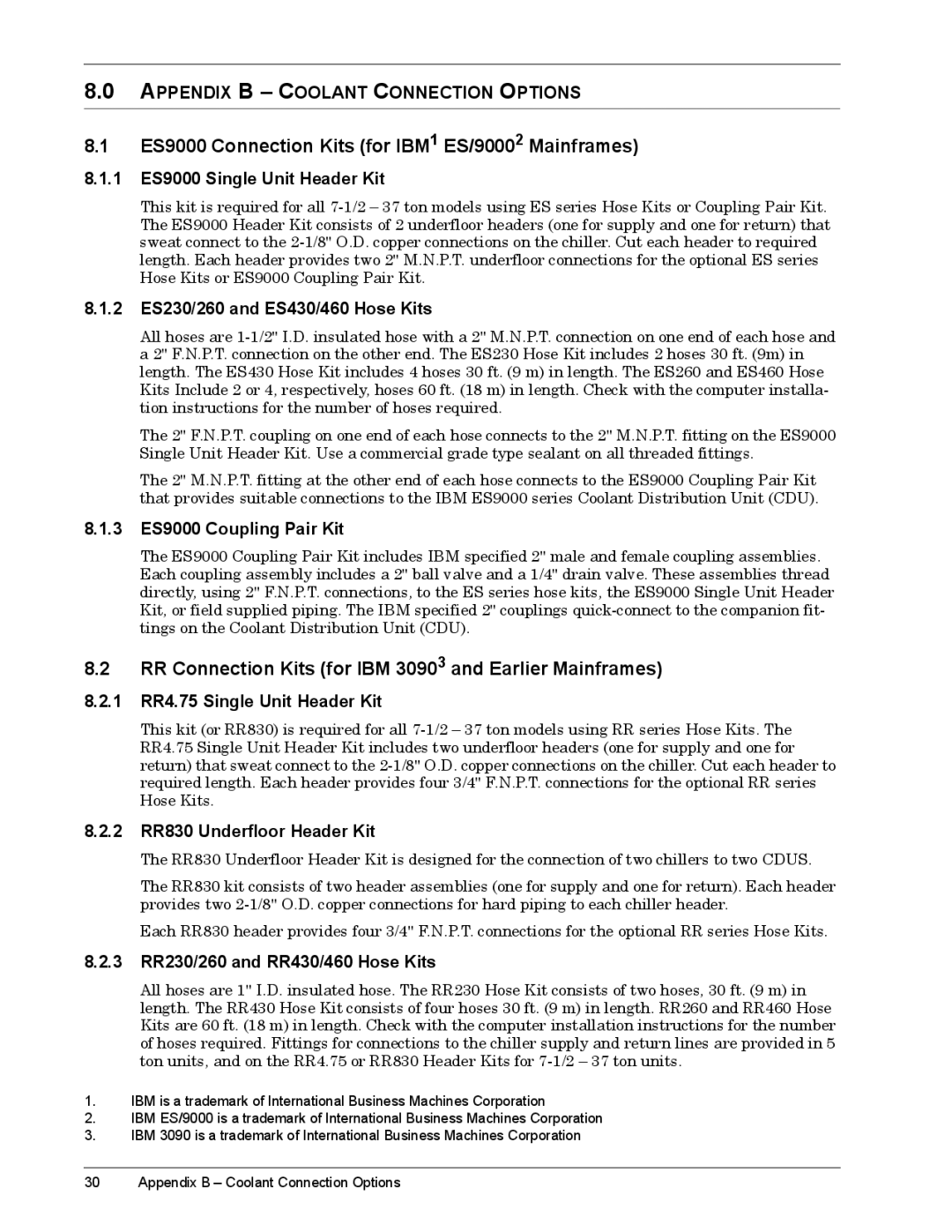 Emerson CSU 3000 installation manual Åïì 6äíííý&RQQHFWLRQý.LWVýõIRUý,%0ìý6îäíííëý0DLQIUDPHVô 