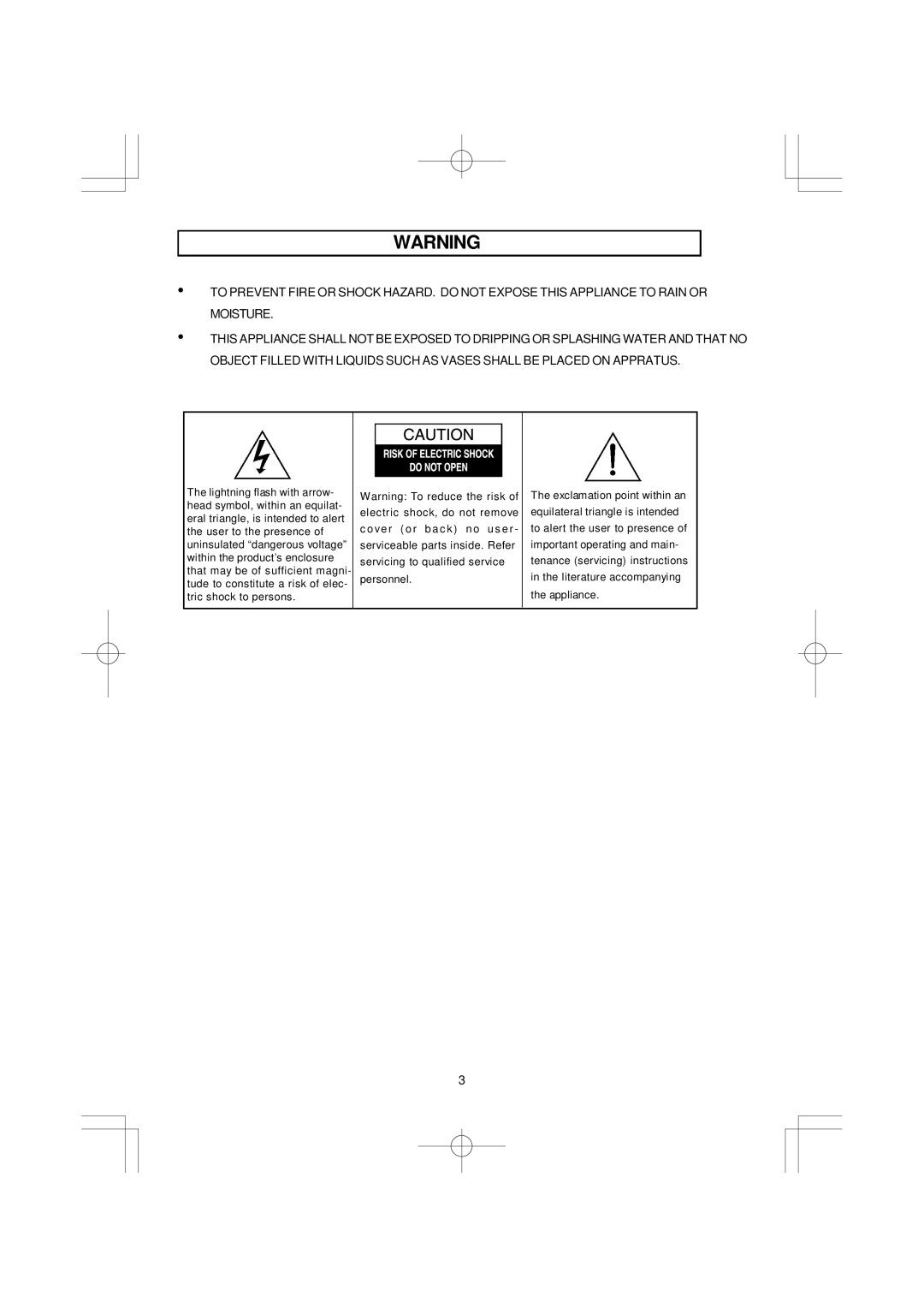 Emerson DTE351 manual 