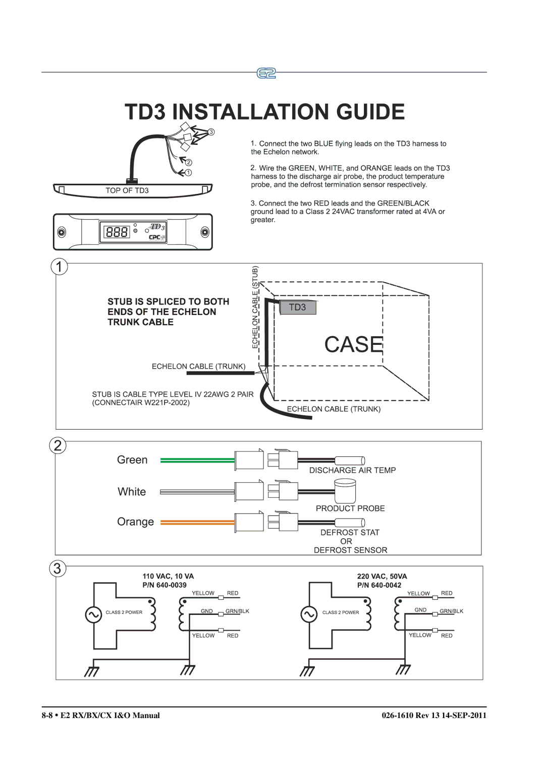 Emerson operation manual E2 RX/BX/CX I&O Manual Rev 13 14-SEP-2011 