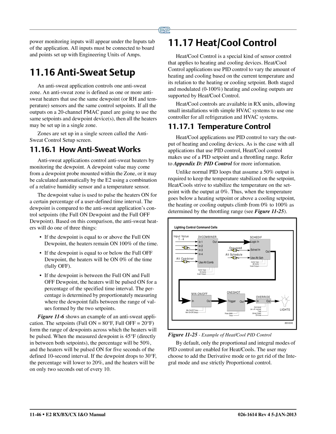 Emerson E2 operation manual Anti-Sweat Setup, Heat/Cool Control, How Anti-Sweat Works 