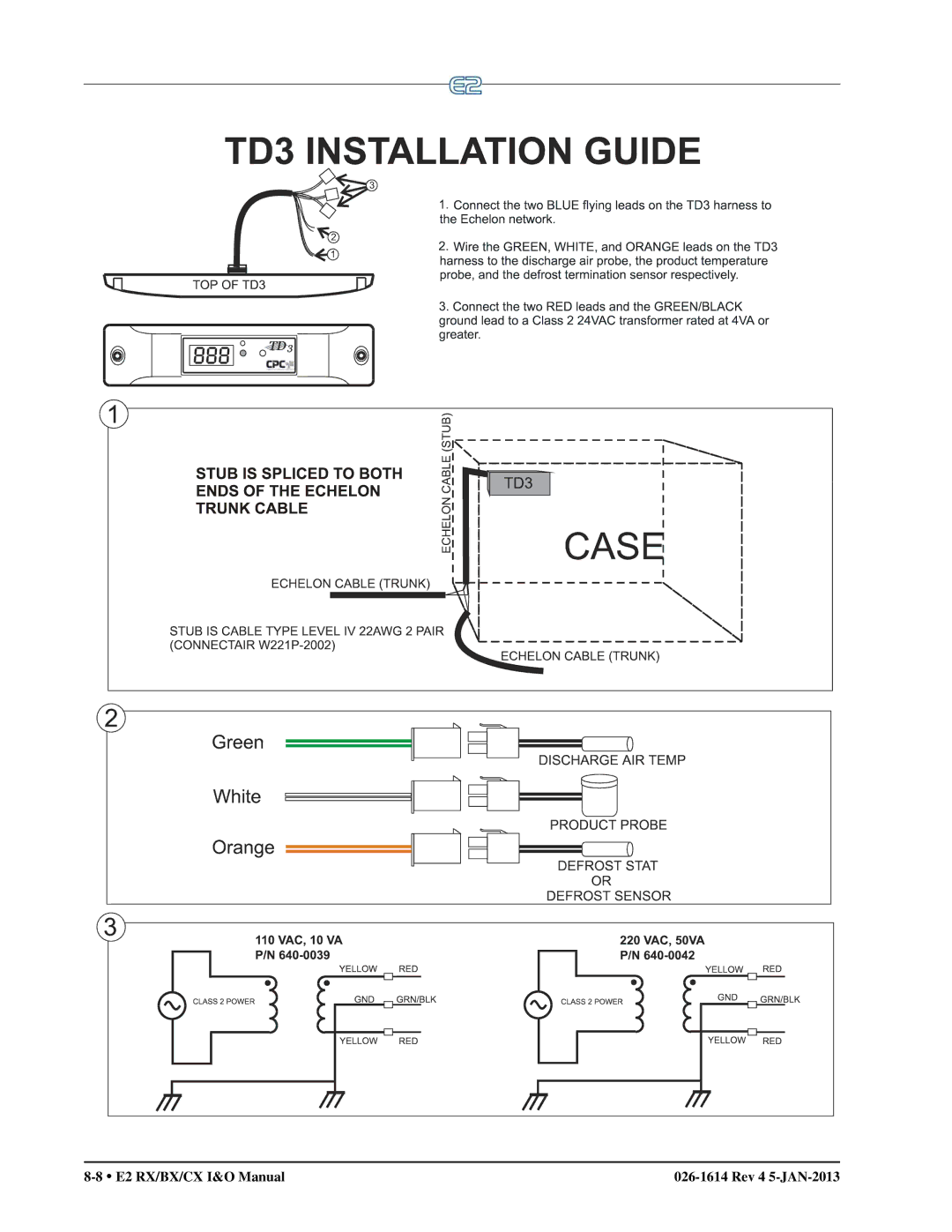 Emerson operation manual E2 RX/BX/CX I&O Manual Rev 4 5-JAN-2013 