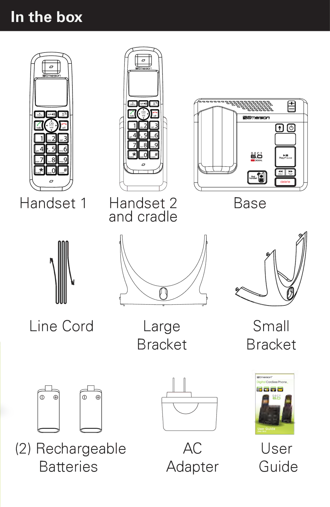 Emerson EM6120-2 manual Box 