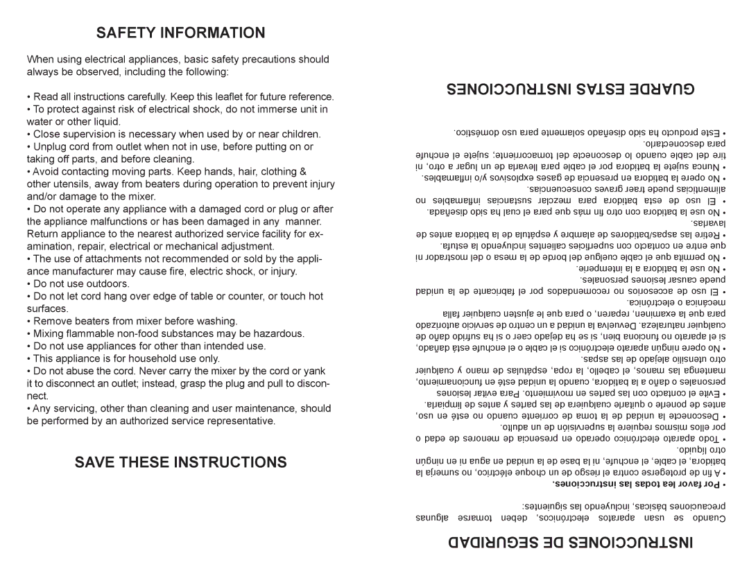 Emerson EM82811 instruction manual Safety Information 