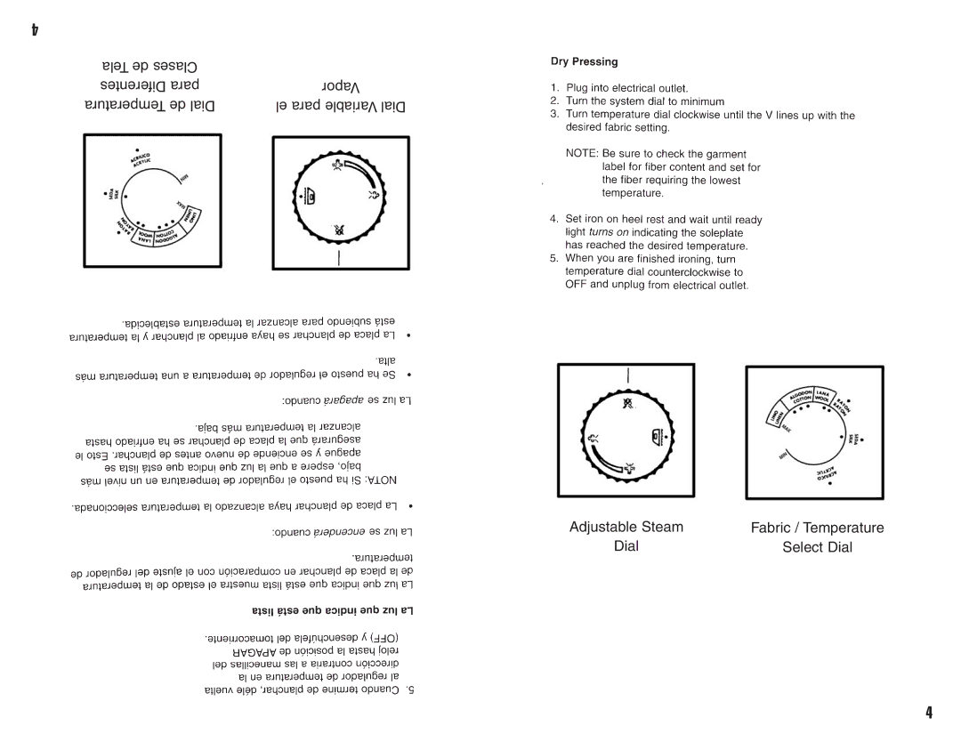 Emerson EM83141 instruction manual Select Dial 