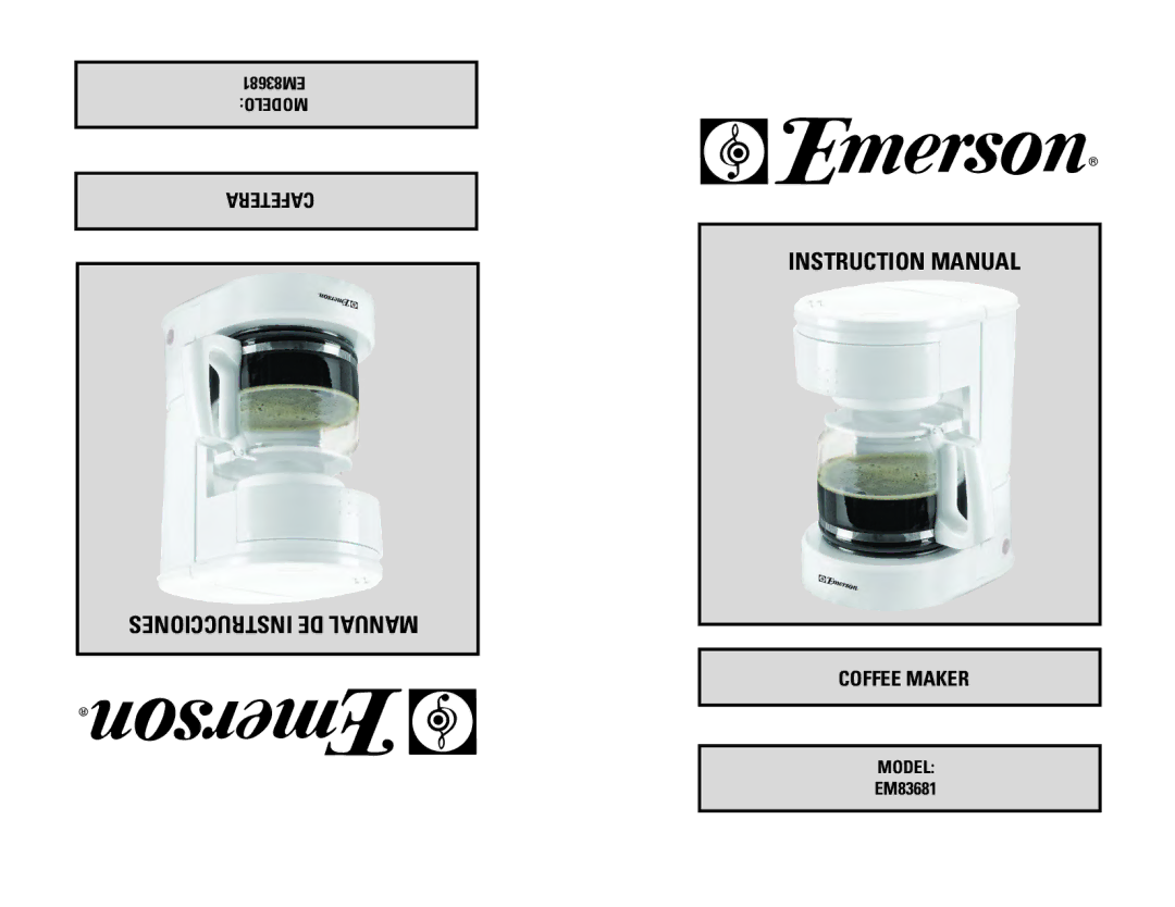 Emerson EM83681 instruction manual Modelo 