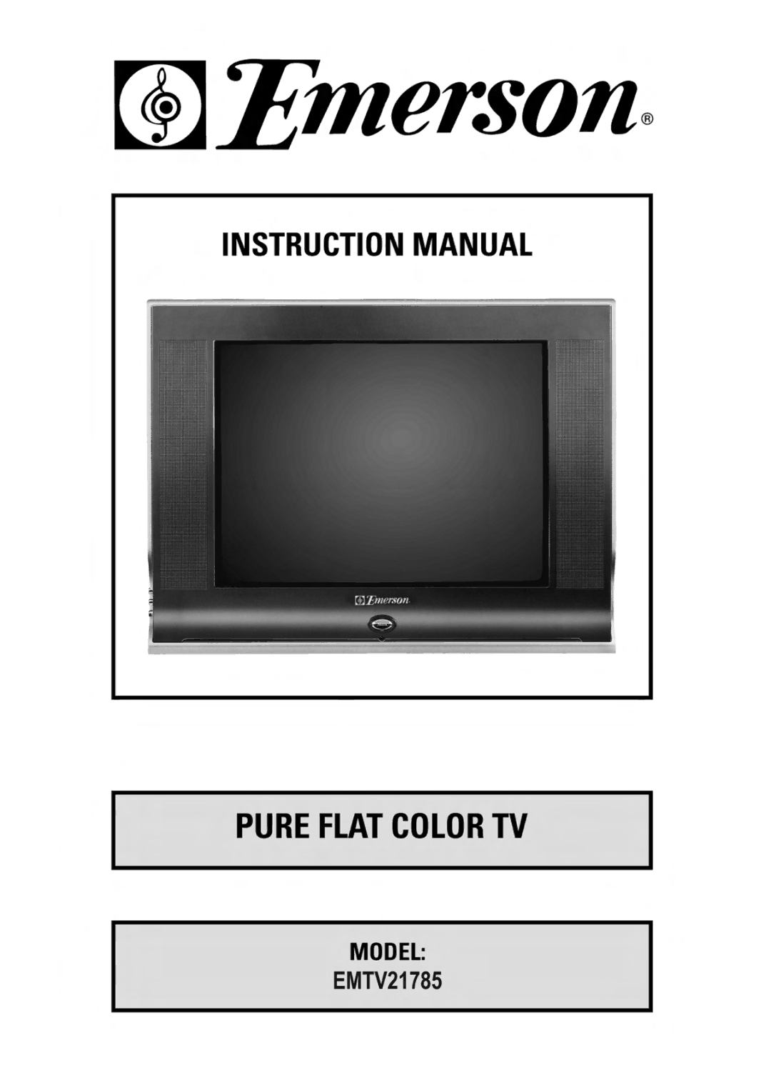 Emerson EMTV21785 manual 