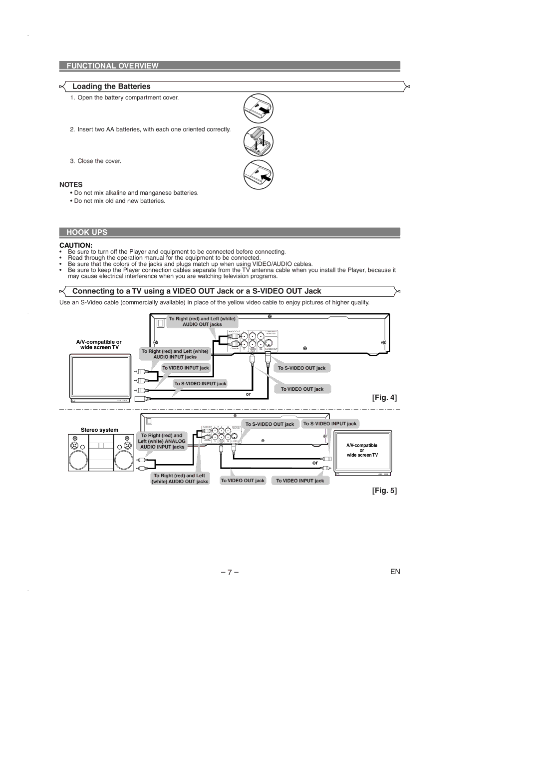 Emerson EWD7003 owner manual Loading the Batteries, Hook UPS 