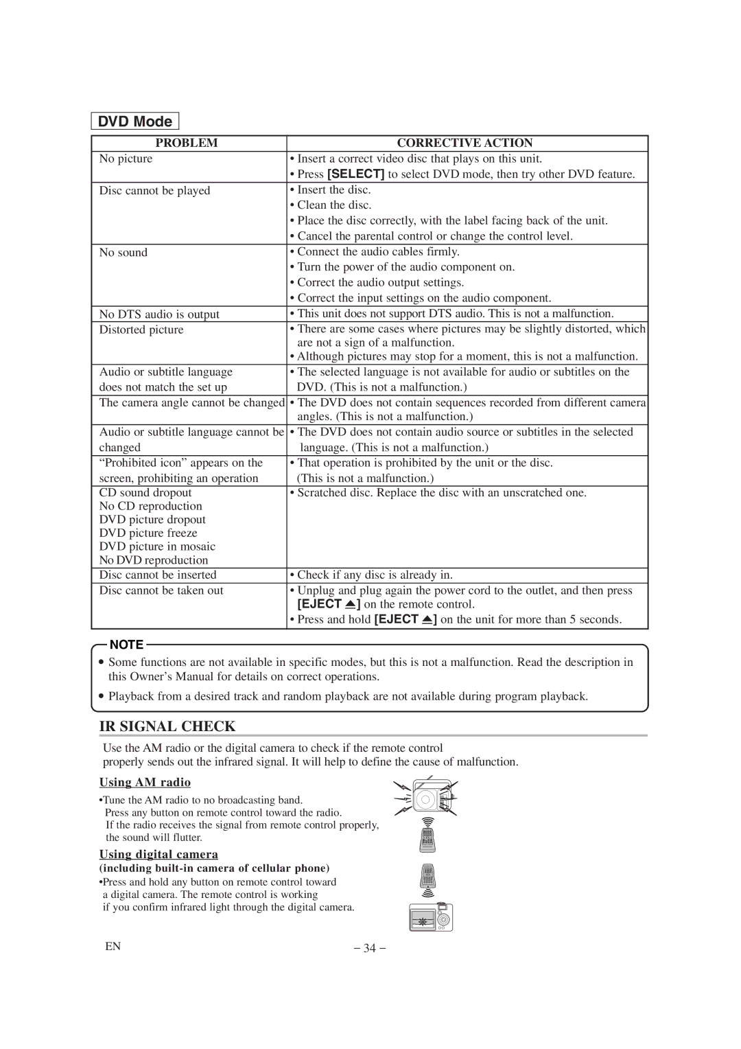 Emerson EWL20D6 owner manual Using AM radio, Using digital camera 