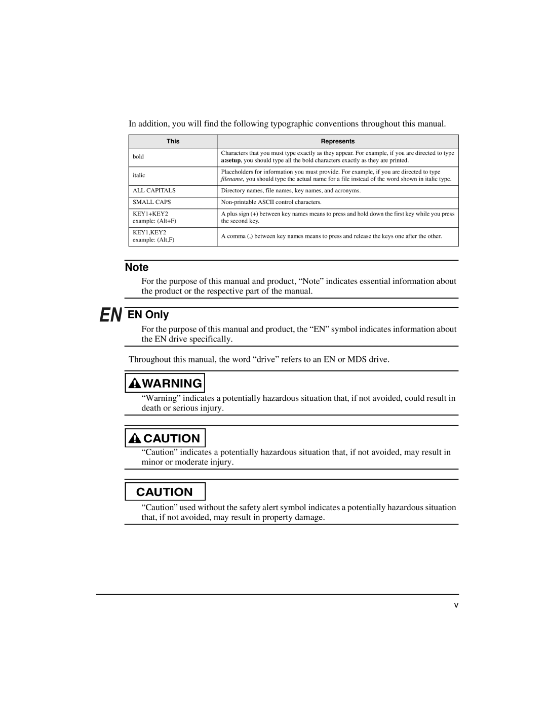 Emerson FM-3 manual EN EN Only, This Represents 