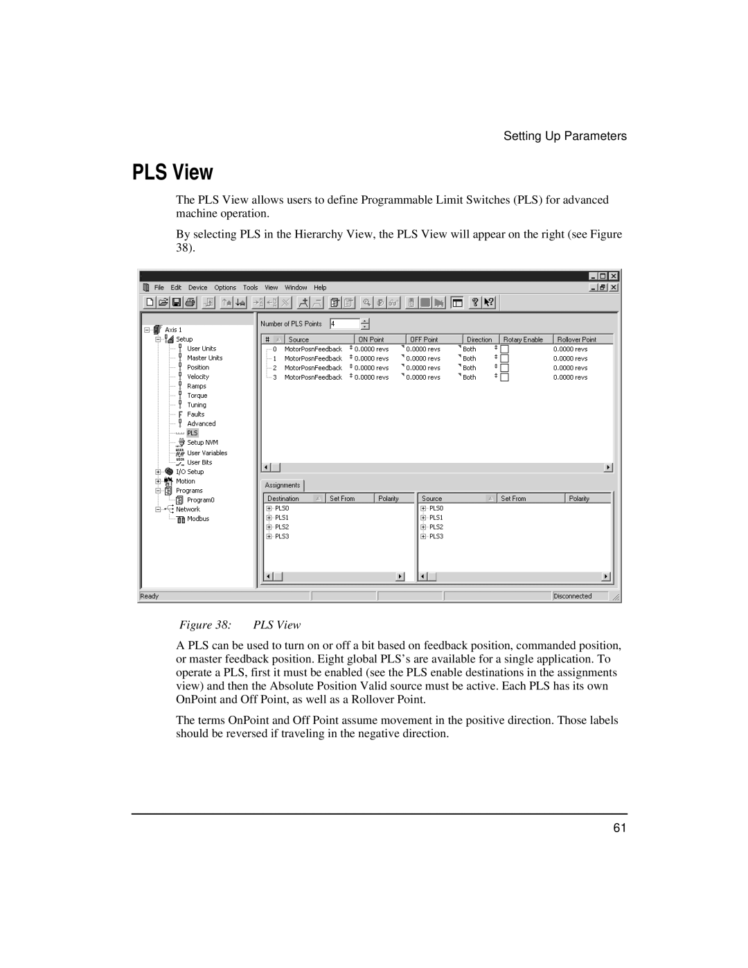 Emerson FM-3 manual PLS View 