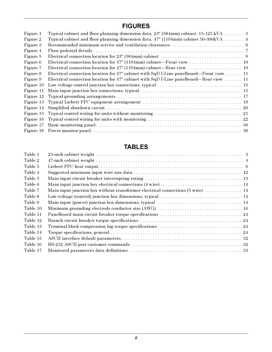 Emerson FPC user manual Figures 