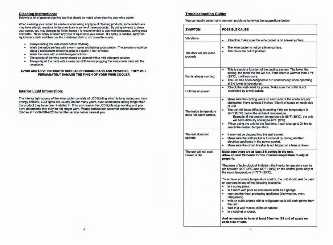 Emerson FR959 manual 