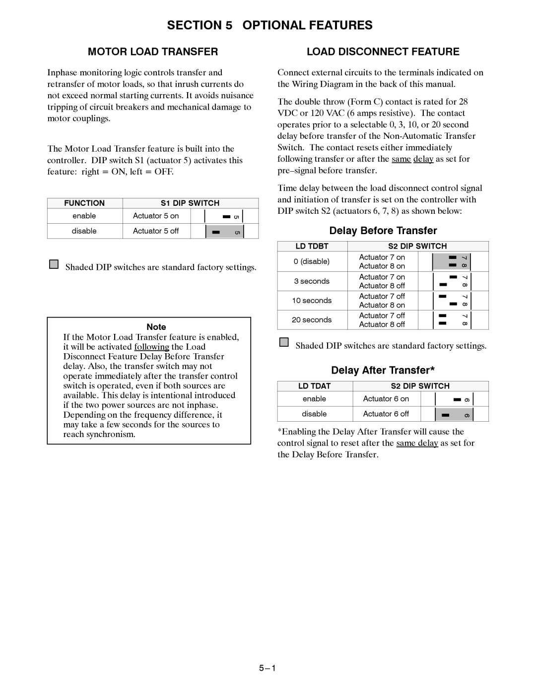 Emerson 386, GDESIGN 10003000 A manual Optional Features, Delay Before Transfer, Delay After Transfer 