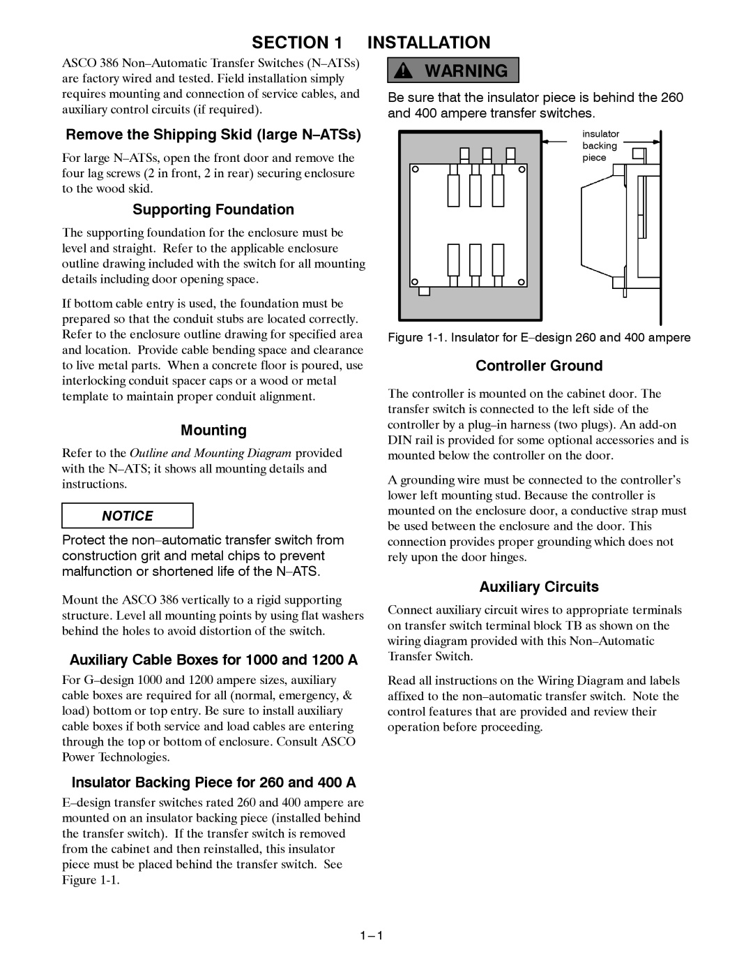 Emerson 386, GDESIGN 10003000 A manual Installation 