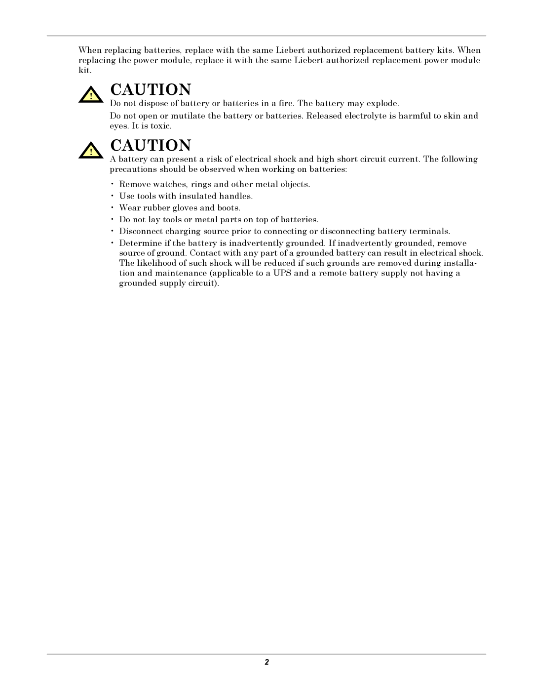 Emerson GXT2-10000RT208 user manual 