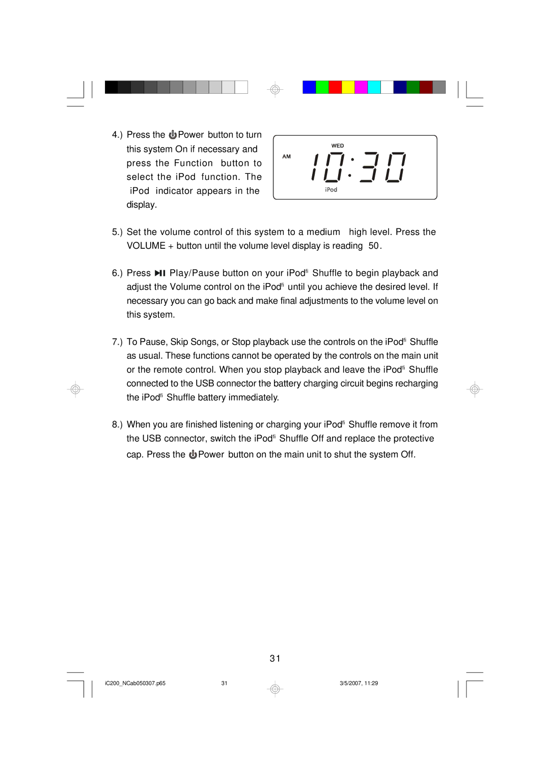 Emerson iC200 owner manual IC200NCab050307.p65 2007 