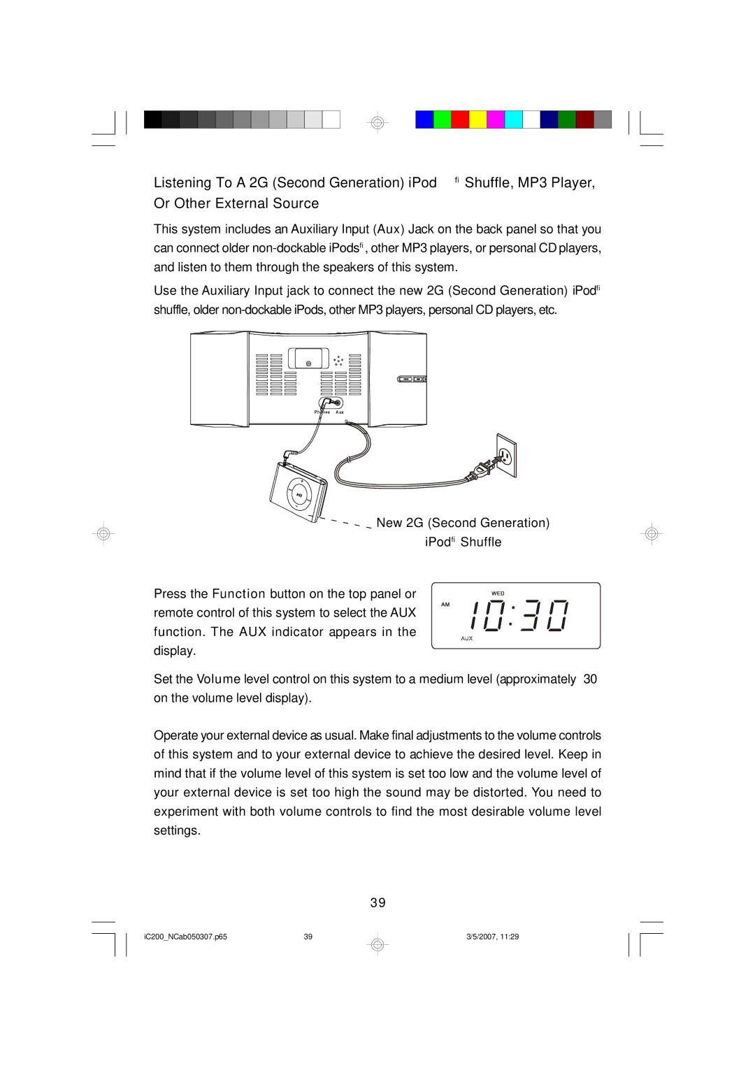 Emerson iC200 owner manual IC200NCab050307.p65 2007 