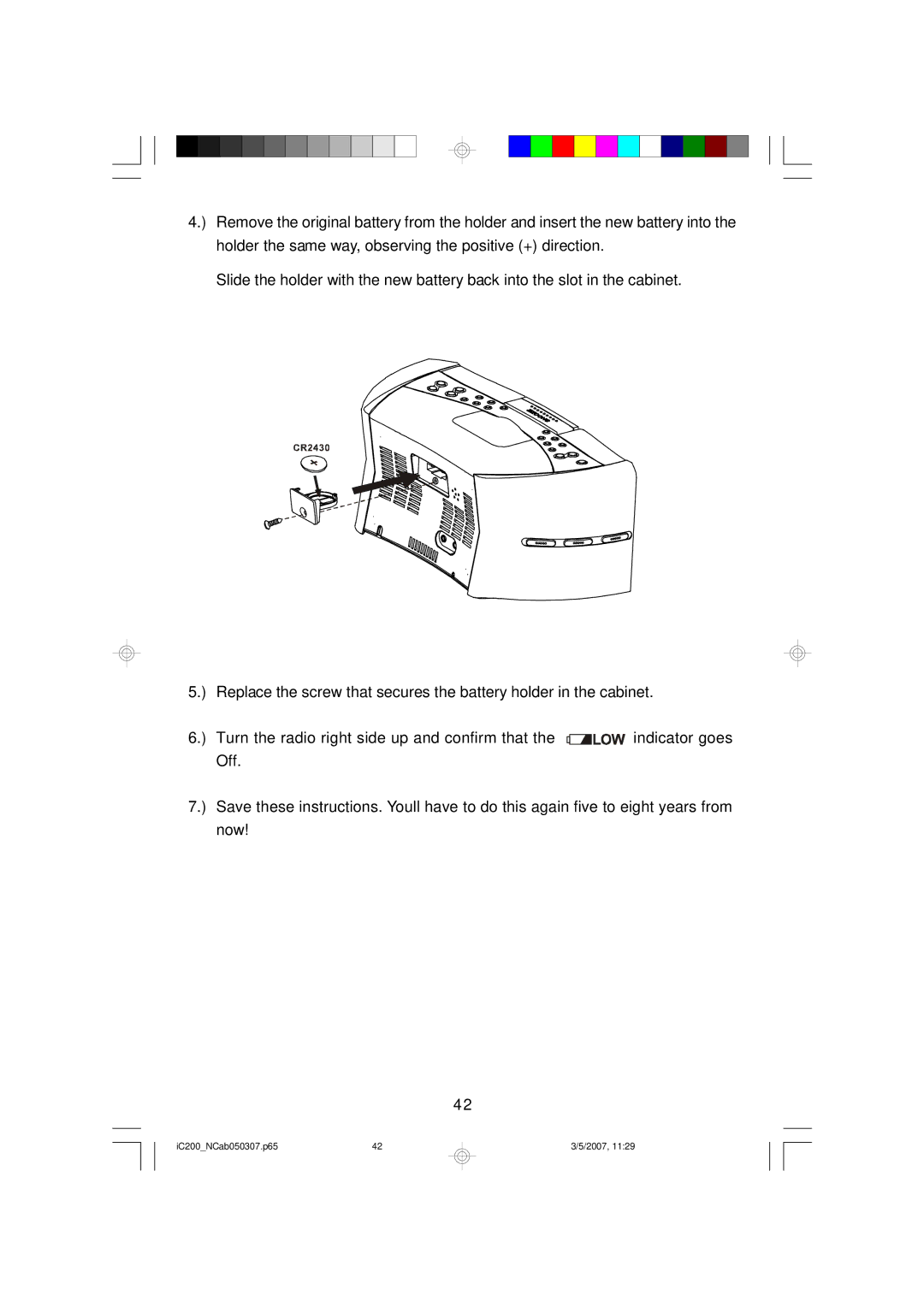 Emerson iC200 owner manual IC200NCab050307.p65 2007 