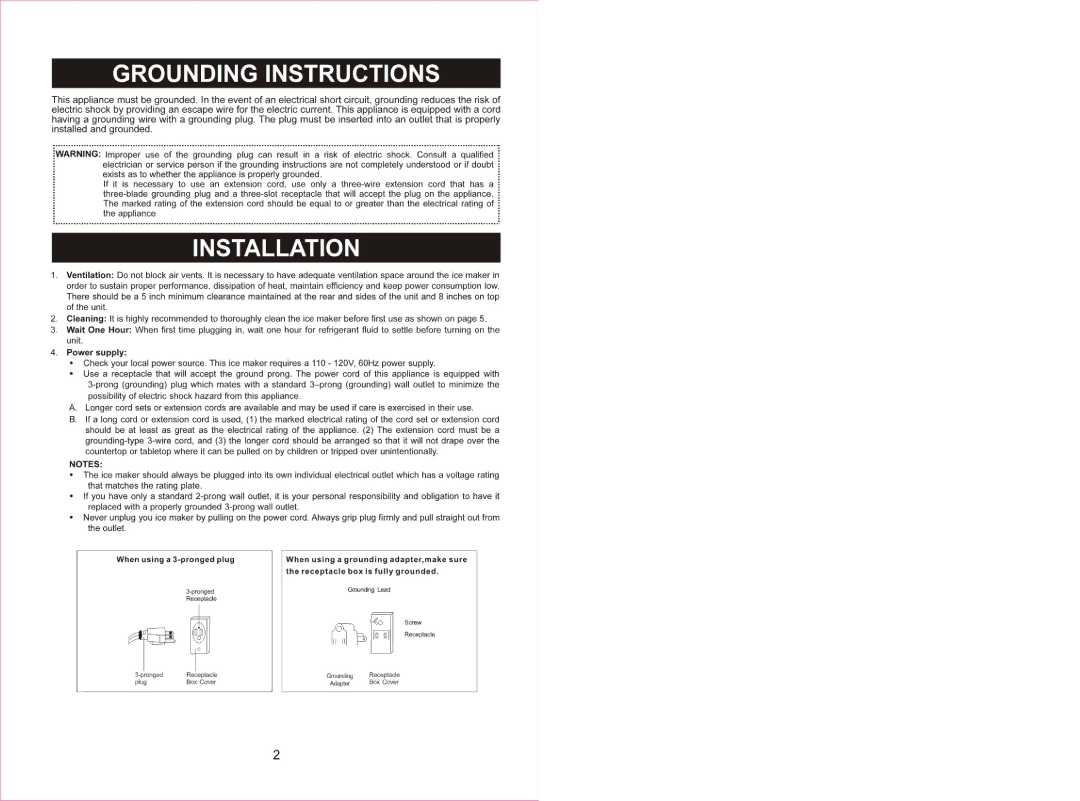 Emerson IM93B manual 