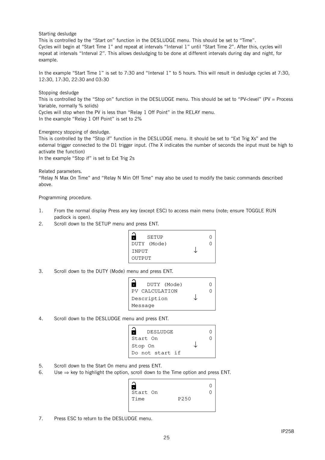 Emerson IP258 manual INPUT↓ Output 