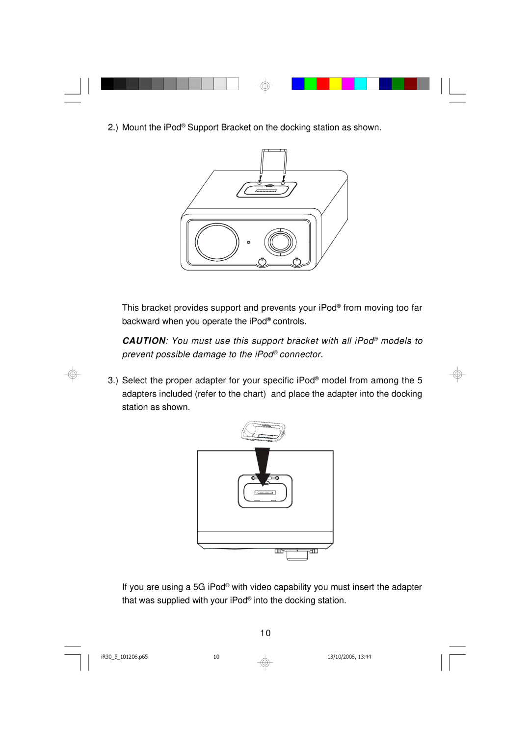 Emerson iR30 owner manual IR305101206.p65 13/10/2006 