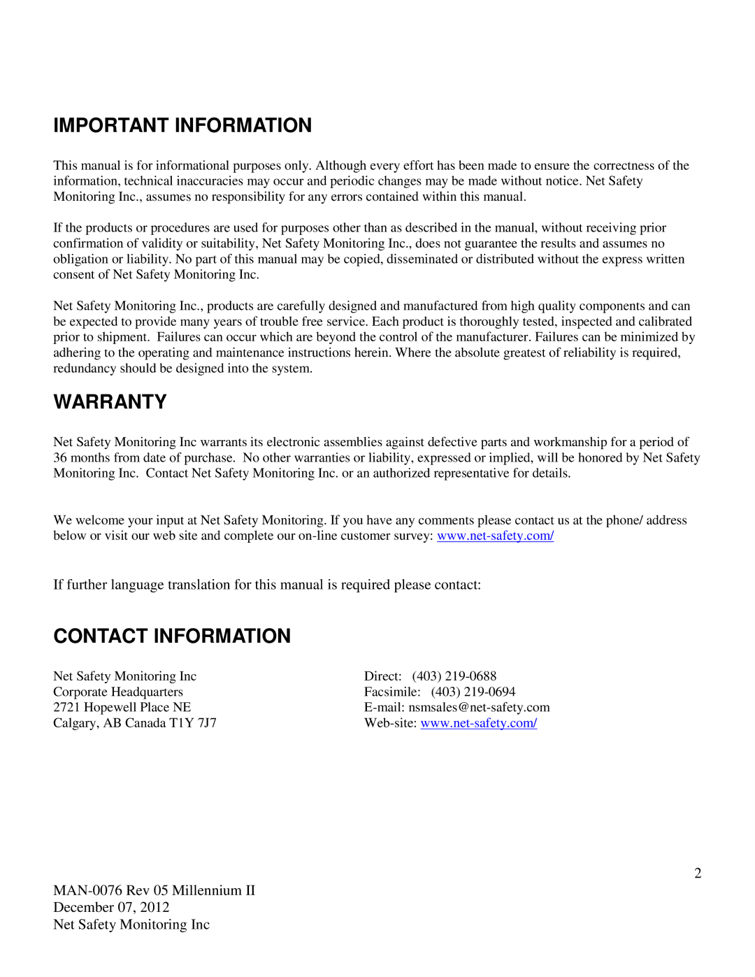 Emerson M22, M21 user manual Important Information 