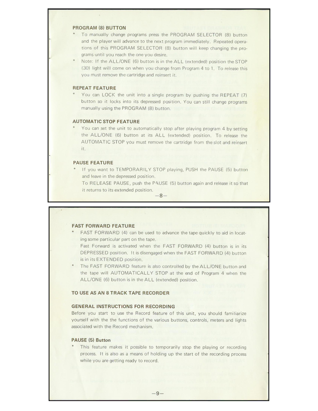 Emerson M2370 manual 