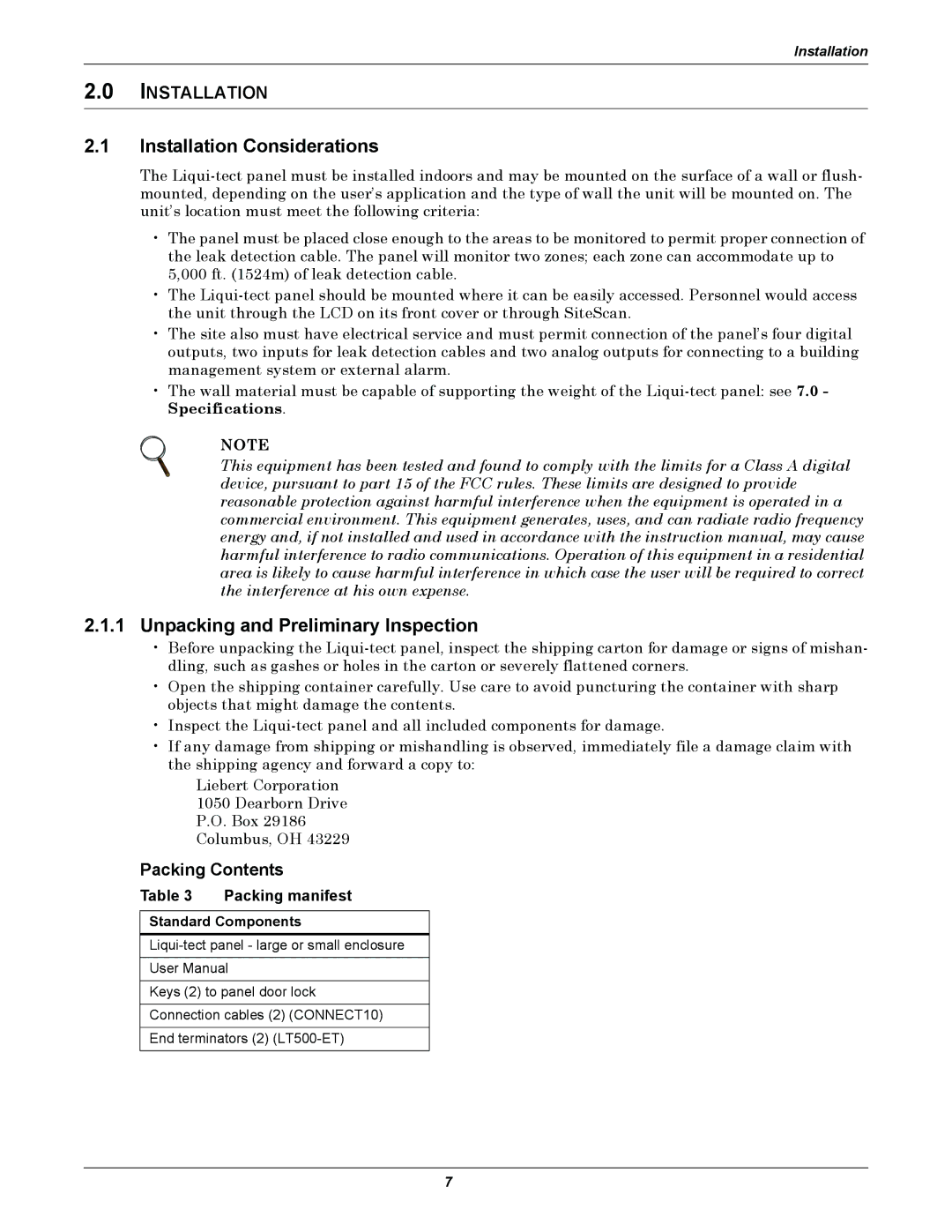 Emerson MC68HC16Z1 user manual Installation Considerations, Unpacking and Preliminary Inspection, Packing Contents 