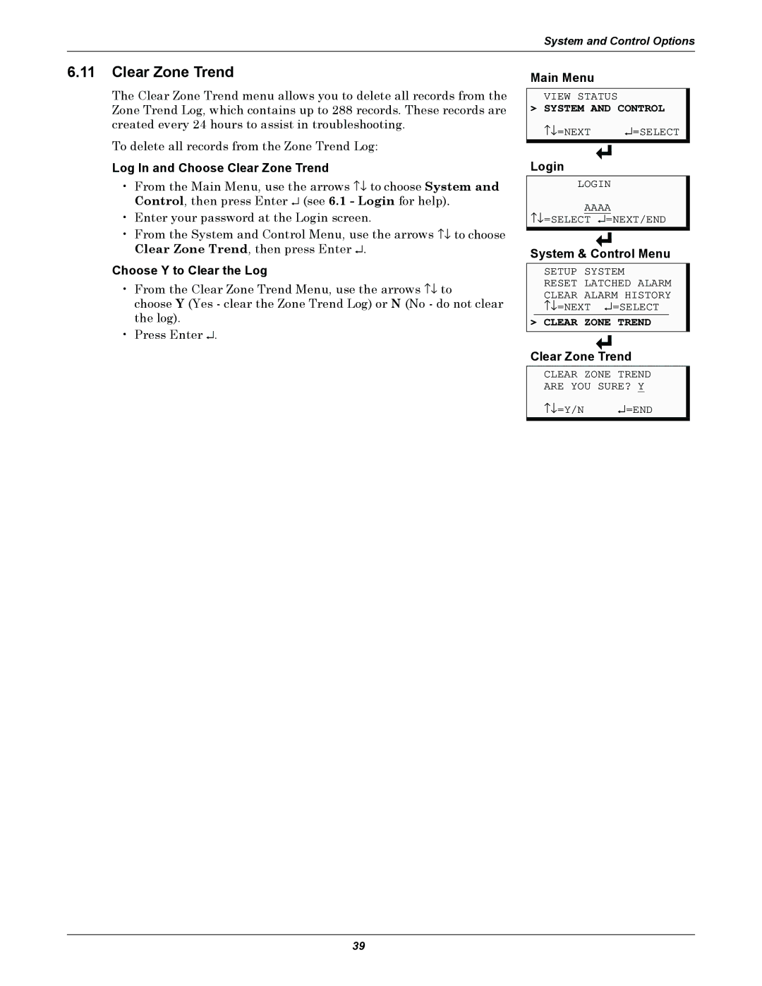 Emerson MC68HC16Z1 user manual Log In and Choose Clear Zone Trend 