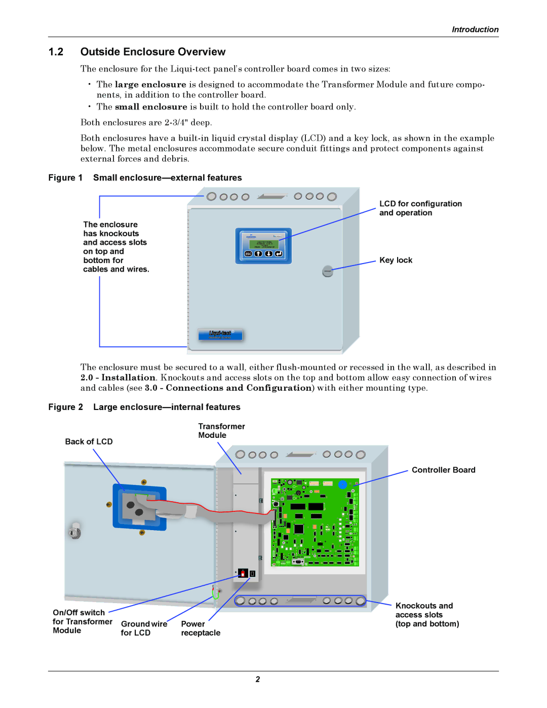 Emerson MC68HC16Z1 user manual Outside Enclosure Overview, Key lock 