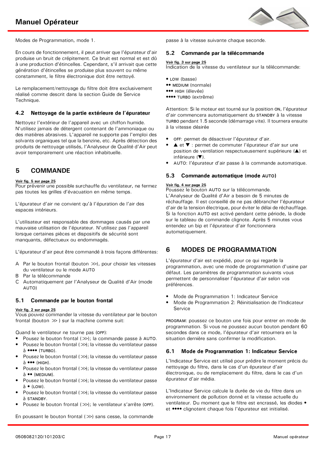 Emerson MCD1200W, MCS600B, ECD1500B, ECD1500W, ECS750B, MCS600W, MCD1200B, ECS750W, 2SD1, 2SD2 Commande, Modes DE Programmation 