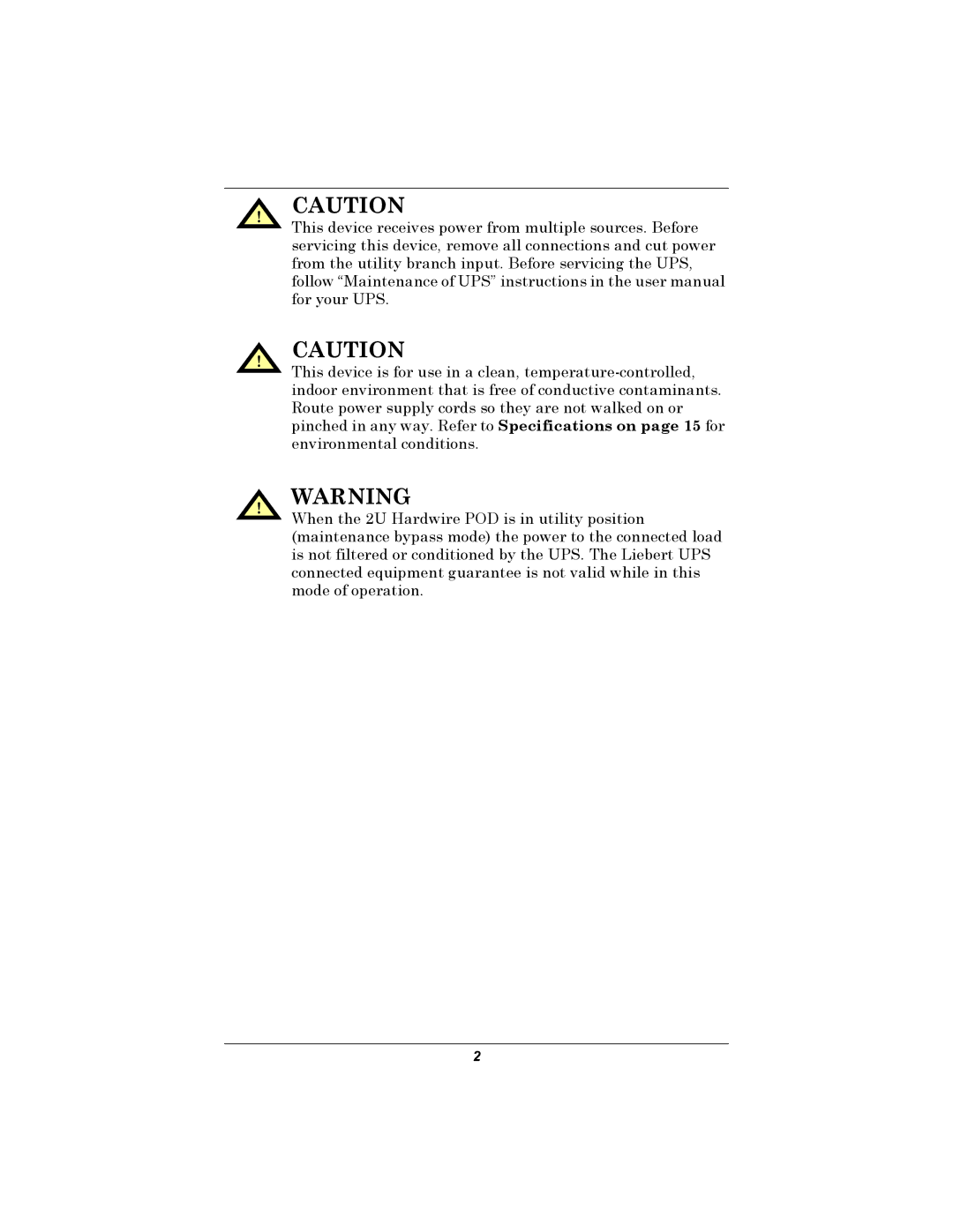 Emerson MP2-115HW user manual 